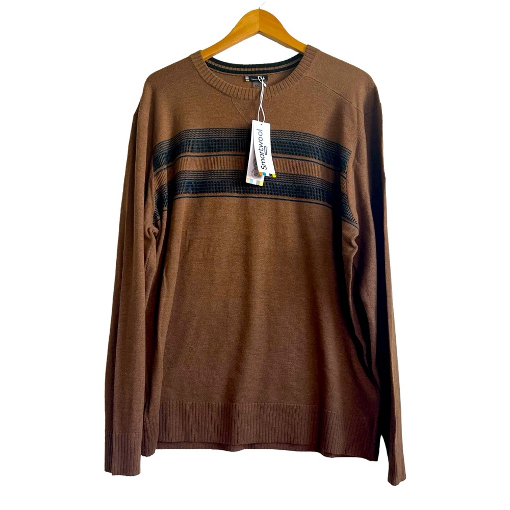 Smartwool NWT Fox Brown Merino Wool Blend Sweater